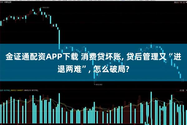 金证通配资APP下载 消费贷坏账, 贷后管理又“进退两难”, 怎么破局?
